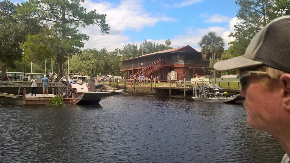 Lodge from River